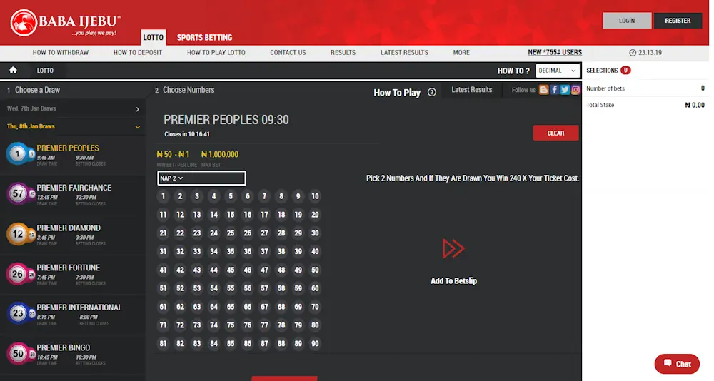 Baba Ijebu Lotto Screenshot